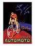 Vintage Bicycle Poster, Automoto