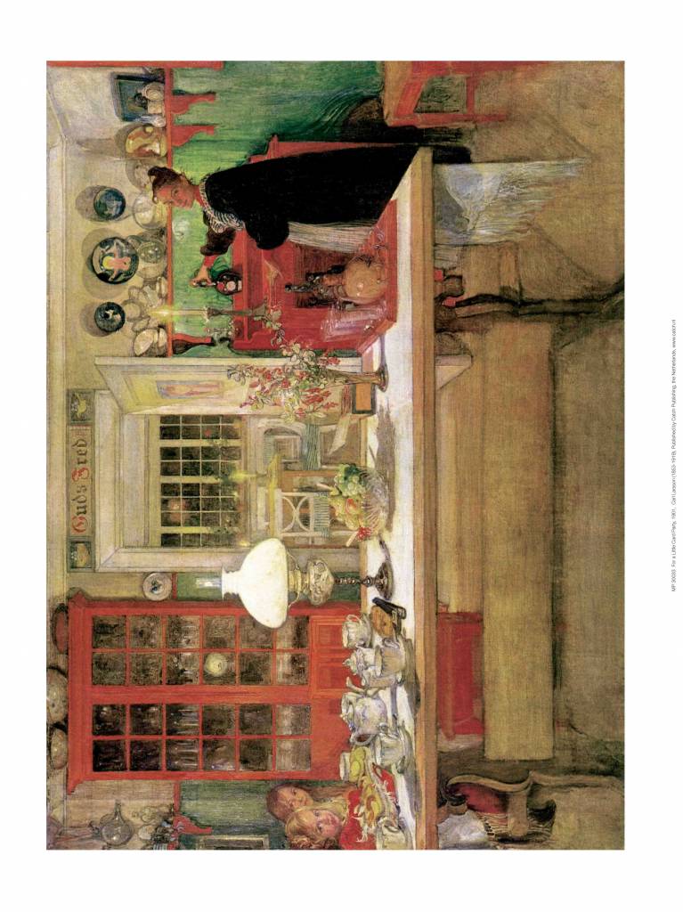 Catch Publishing Carl Larsson,  For a Little Card Party, 1901