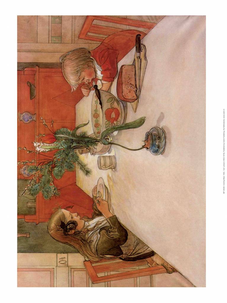 Catch Publishing Carl Larsson, Evening Meal, 1905