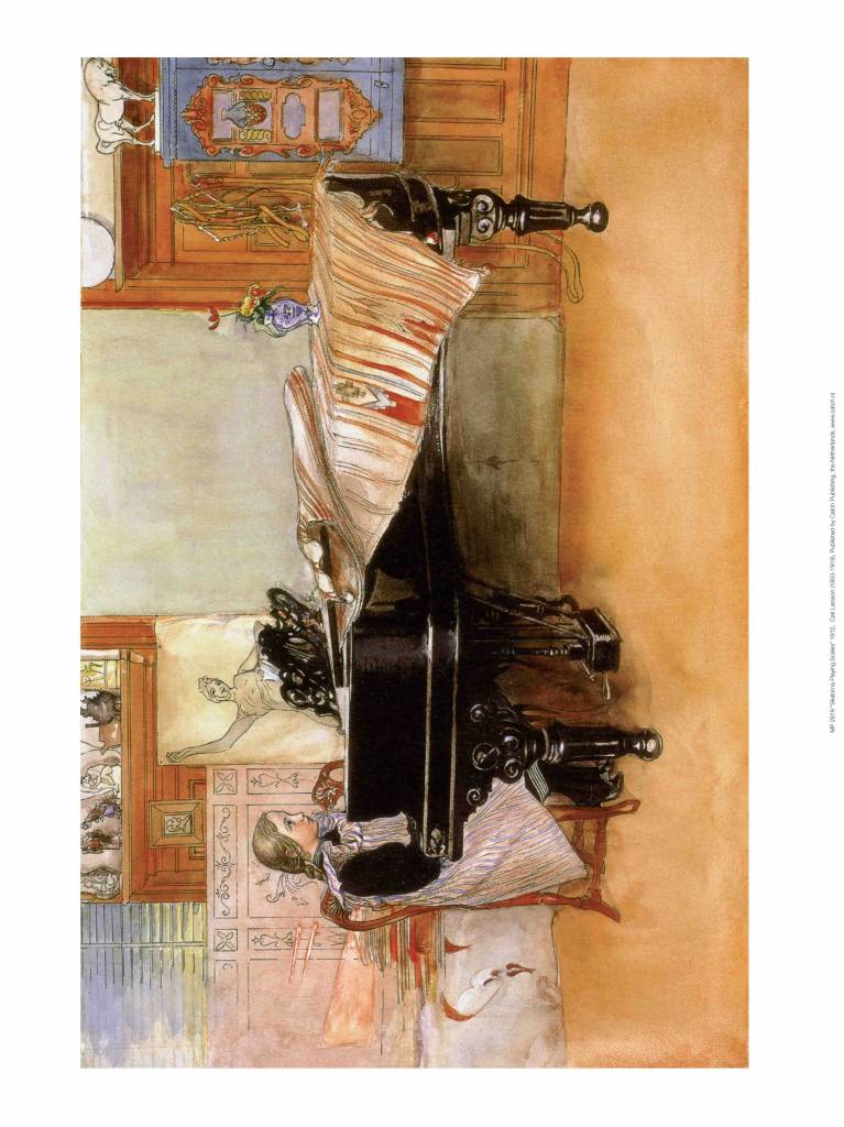 Catch Publishing Carl Larsson, Playing the Piano