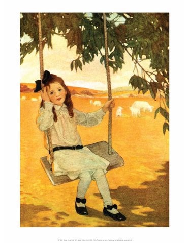 Girl on a Swing