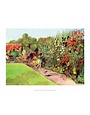 Vintage Classroom Poster - Flower Garden