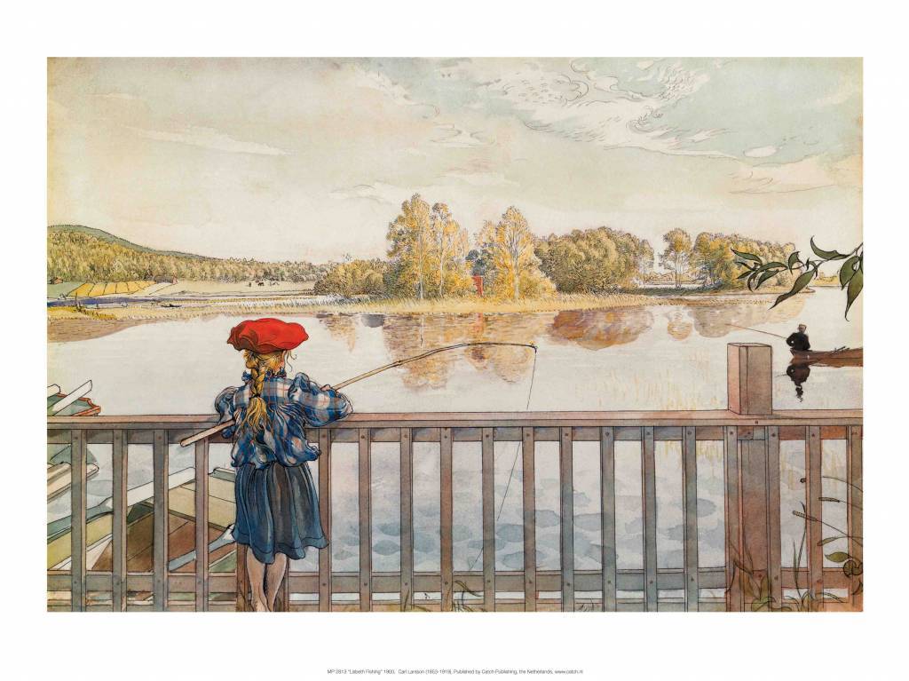 Catch Publishing Carl Larsson, Lisbeth Fishing