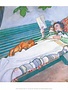 Catch Publishing Carl Larsson, Woman Reading on a Bench, with Cat & Dog