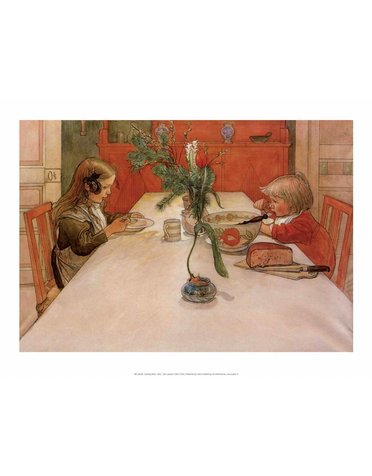 Catch Publishing Carl Larsson, Evening Meal, 1905