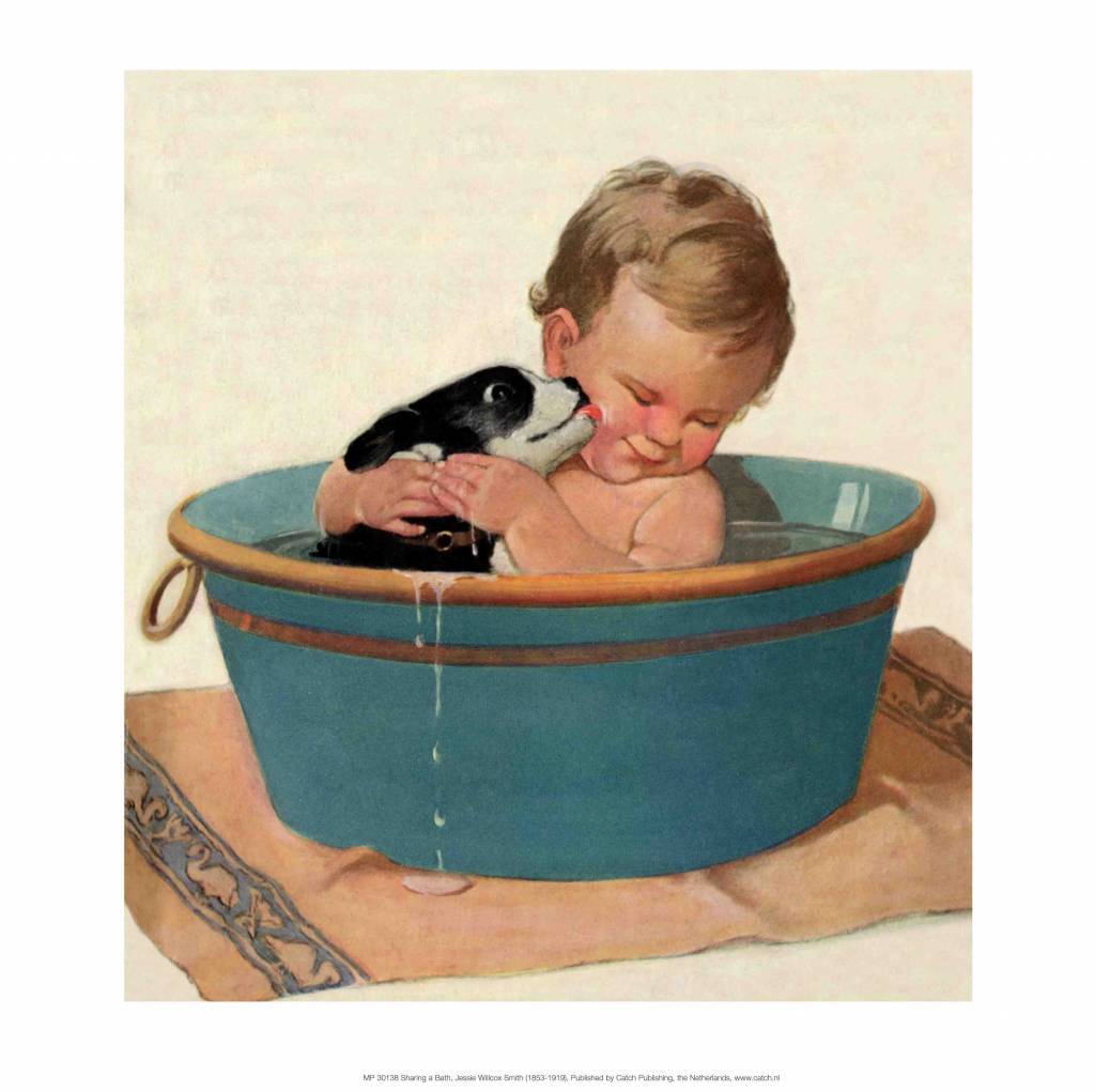 Catch Publishing Sharing a Bath - Jessie Willcox Smith