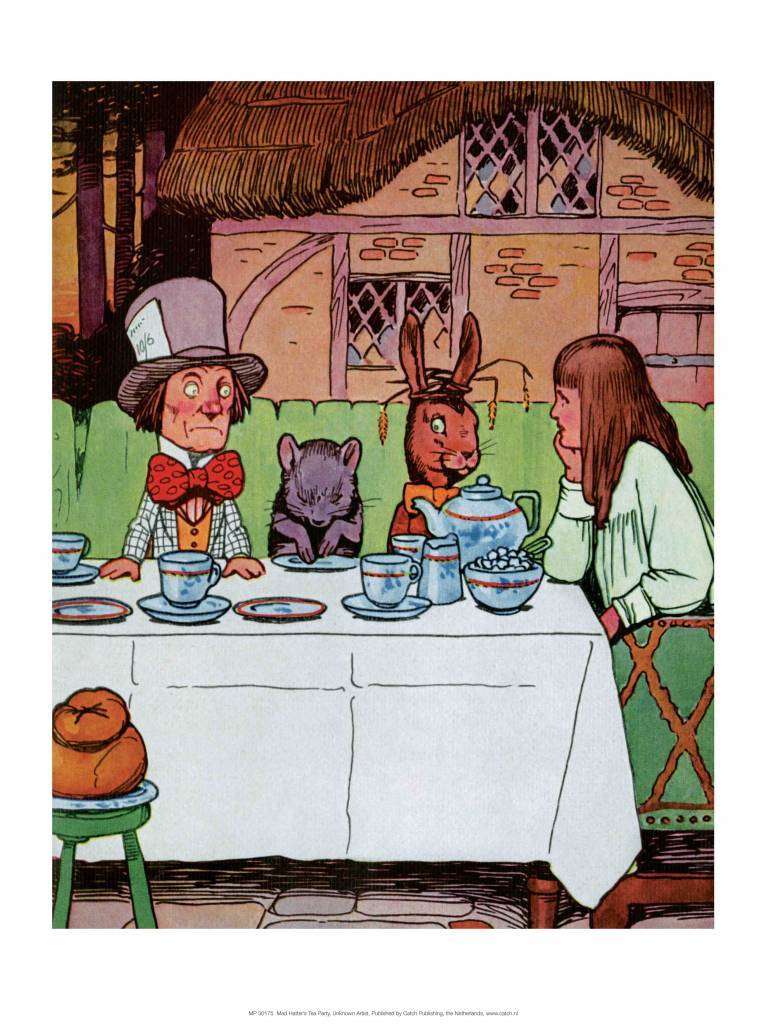 Mad Hatter's Tea Party, Alice in Wonderland