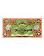 Vintage Art Deco Label, Savon Trefle Vaissier