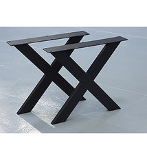 Tafelpoot `Xalapa` zwart