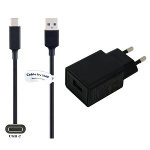 OneOne 2A lader + 1,2m USB C kabel geschikt voor ..