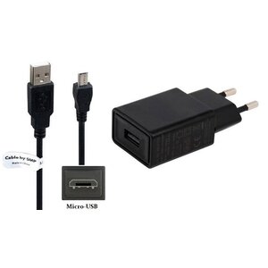 OneOne 2A lader + 1,2m USB A kabel met micro connector geschikt voor ..