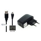 OneOne 2.0A lader + 0,5m USB A kabel met micro connector geschikt voor Acepad