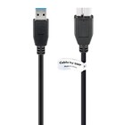 OneOne 1,8m Micro USB 3.0 kabel geschikt voor externe harde schijf/portable harde schijf van Pentax
