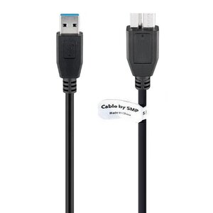 OneOne 1,8m Micro USB 3.0 kabel geschikt voor externe harde schijf/portable harde schijf van Silverstone