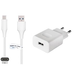 22.5W Snellader + 1,0m USB C kabel (5A). Geschikt voor Huawei
