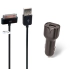 2.1A Autolader + 2,2m kabel met dock connector geschikt voor Apple