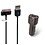 2.1A Autolader + 2,2m kabel met dock connector geschikt voor Apple iPhone, iPad en iPod