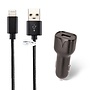 2.1A Autolader + 2,0m kabel met Lightning connector geschikt voor Apple iPhone, iPad, iPod en Accessoires