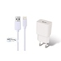 2A lader + 2,0m kabel met Lightning connector geschikt voor Apple iPhone, iPad, iPod en Accessoires