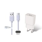 2A lader + 0,5m USB C kabel