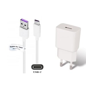 2A lader + 2,0m USB C kabel