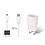 2A lader + 0,9m Micro USB kabel