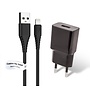2A lader + 1,0m kabel met Lightning connector geschikt voor Apple iPhone, iPad, iPod en Accessoires