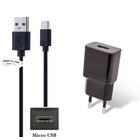 2A lader + 0,25m Micro USB kabel