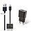 2A lader + 0,25m Micro USB kabel