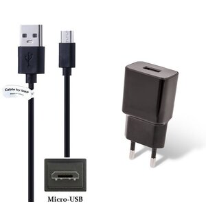 2A lader + 0,5m Micro USB kabel