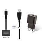 2A lader + 0,9m Micro USB kabel
