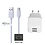 2.1A lader met 2 poorten + 0,5m Micro USB kabel
