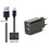 2.1A lader met 2 poorten + 0,5m Micro USB kabel
