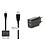 2.1A lader met 2 poorten + 0,95m Micro USB kabel