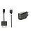 2.1A lader met 2 poorten + 1,0m Micro USB kabel
