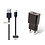 2A lader + 0,25m USB C kabel