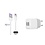 2.1A lader met 2 poorten + 1,5m USB C kabel