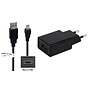 2A lader + 0,8m Micro USB kabel