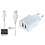 Oplader met 2 poorten + 0,5m Micro USB kabel