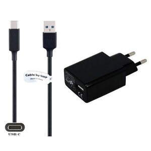 3A lader + 3,2m USB C kabel