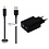 3A lader + 1,0m USB C kabel met extra lange connector
