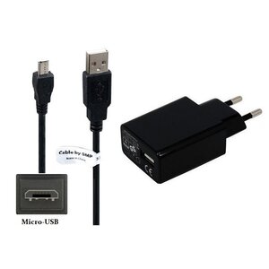 3A lader + 0,5m Micro USB kabel