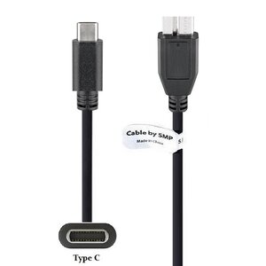 1,0m USB C naar Micro USB 3.0 kabel geschikt voor externe harde schijf/portable harde schijf