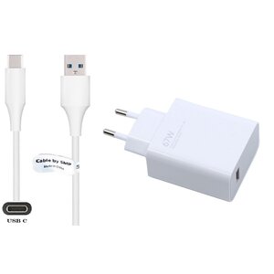 67 Watt Snellader + 1,0m USB C kabel