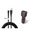 2.1A Autolader + 0,5m spiraal kabel met Lightning connector geschikt voor Apple iPhone, iPad, iPod en Accessoires