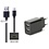 2.1A lader met 2 poorten + 0,25m Micro USB kabel