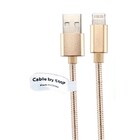 3,0m kabel met Lightning connector geschikt voor Apple