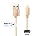 1,0m Metal USB C kabel