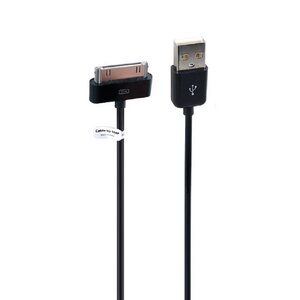 1,2m kabel met dock connector geschikt voor Apple iPhone, iPad en iPod