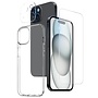 iPhone 15 Plus Screenprotector, Hoesje & Camera Lens Protector
